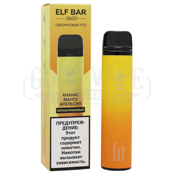 Elf Bar 3600 2% SE Pineapple Mango Orange
