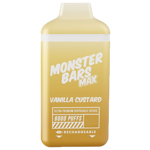 Monster Bars 6000 2% SE Custard Vanilla