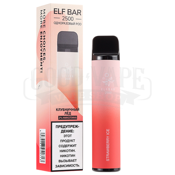 Elf Bar 2500 2% SE Strawberry Ice