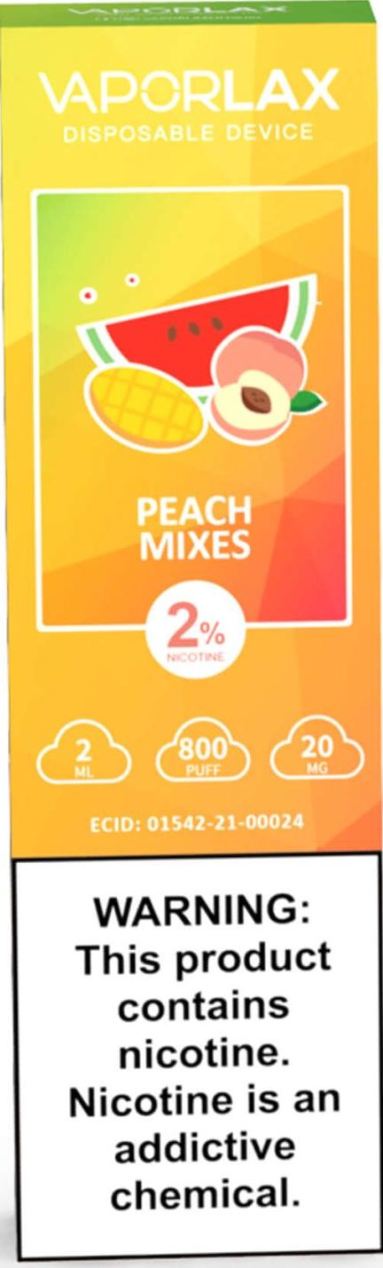 VAPORLAX MATE (2%) Pineapple Peach Pear