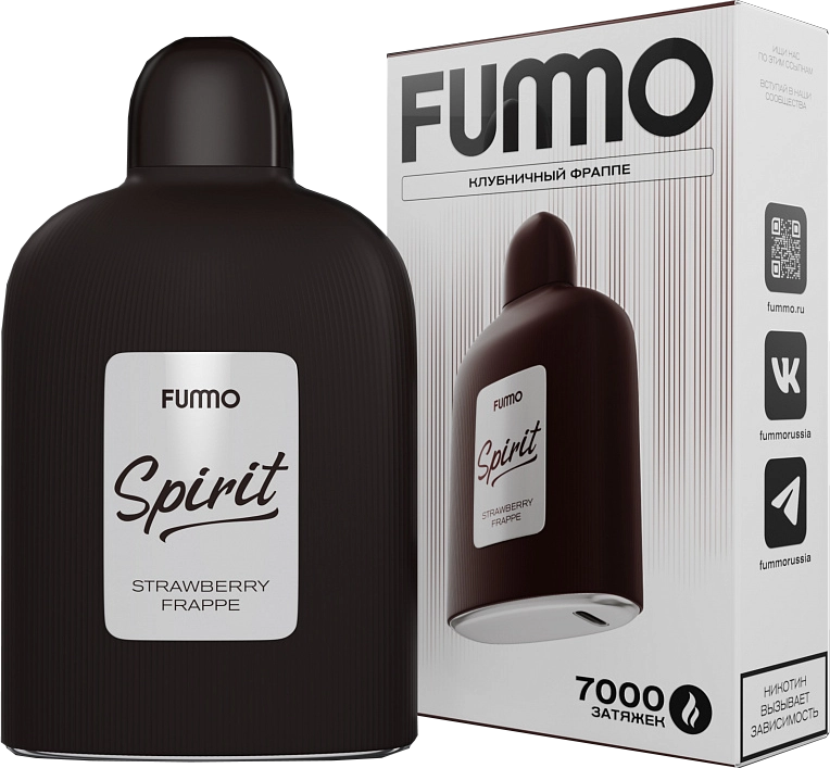 ЭСДН FUMMO SPIRIT 7000 2% Strawberry Frappe (Клубничный Фраппе)