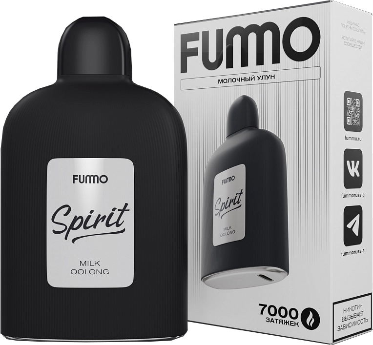 ЭСДН FUMMO SPIRIT 7000 2% Milk Oolong (Молочный Улун)