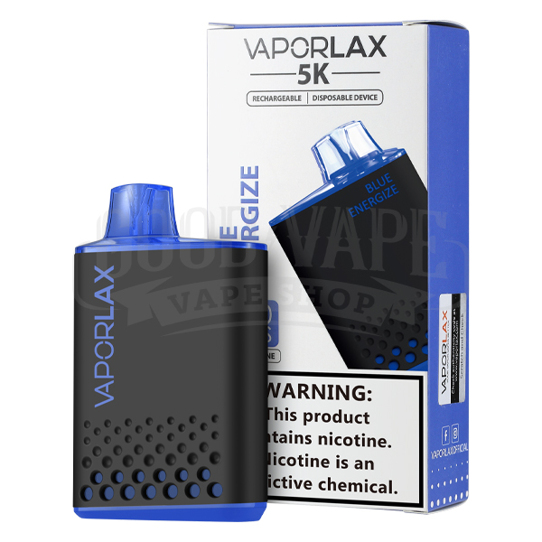 VAPORLAX 5K 5000 2% Blue Energize