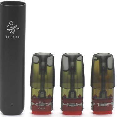 Elf Bar Lite350 Starter Kit Black 2% SE